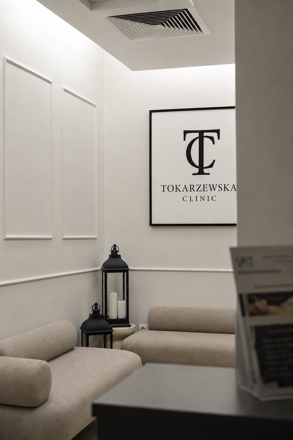 Recepcja Tokarzewska Clinic
